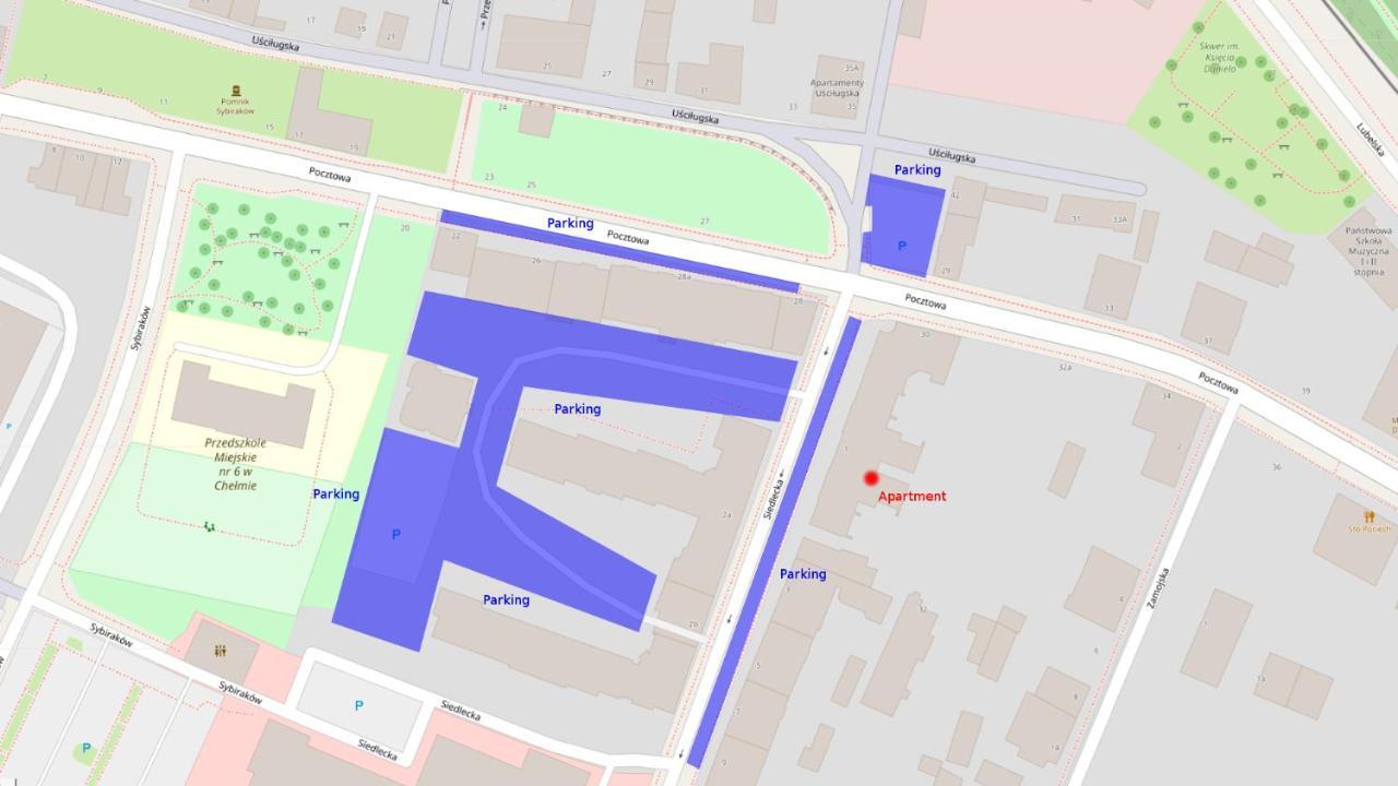 Mieszkanie W Centrum Chelma Eksteriør billede